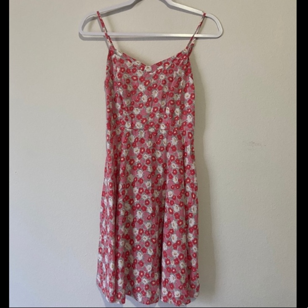 Pink floral old navy dress